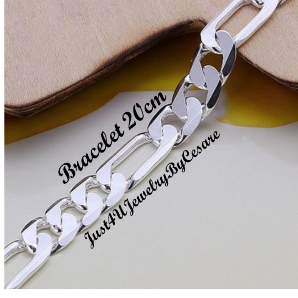 🥰Silver Plated Chain Link Bracelet